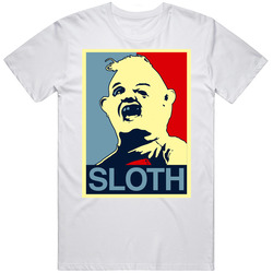 Sloth The Goonies 1980s Hope Classic Retro Graphic Unisex Cotton White Classic T Shirt