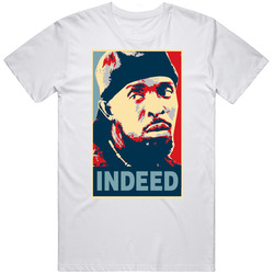 The Wire Omar Indeed Retro Graphic Unisex Cotton White Classic T Shirt