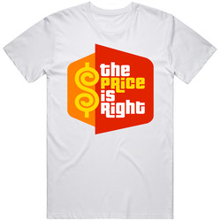 The Price Is Right Tv Game Show Retro Graphic Unisex Cotton White Classic T Shirt