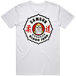 Brock Samson Blood Judo Venture Brothers Retro Graphic Unisex Cotton White Classic T Shirt