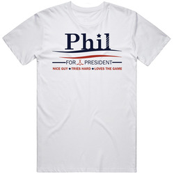 Phil Kessel For President Pittsburgh Penguins Nhl Custom Funny Fan Retro Graphic Unisex Cotton White Classic T Shirt