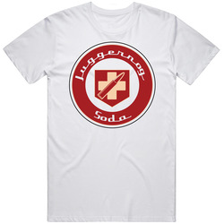 JUGGER-NOG SODA White T-Shirt 100% Cotton COD Black ops ZOMBIE Perk Retro Graphic Unisex Cotton White Classic T Shirt