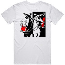 Spy Vs Spy Mad Magazine Funny Retro Graphic Unisex Cotton White Classic T Shirt