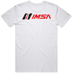 Imsa Automobile Car Truck Motorcycle Auto Parts Cool Distressed Style Brand Logo Emblem Retro Graphic Unisex Cotton White Classic T Shirt
