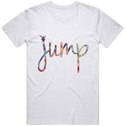 Jumpwall Retro Graphic Unisex Cotton White Classic T Shirt