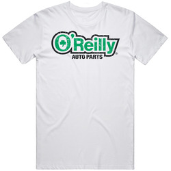 O'reilly Auto Parts Automobile Car Truck Motorcycle Cool Distressed Style Brand Logo Emblem Retro Graphic Unisex Cotton White Classic T Shirt