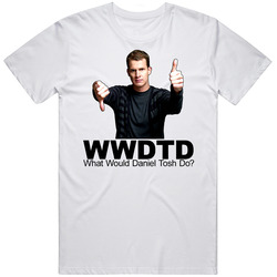 What Would Daniel Tosh Do Comedy Retro Graphic Unisex Cotton White Classic T Shirt