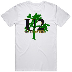 U2 Joshua Tree Irish Rock Retro Graphic Unisex Cotton White Classic T Shirt