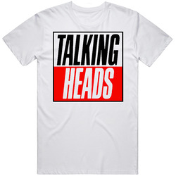 Talking Heads Retro New Wave Music Retro Graphic Unisex Cotton White Classic T Shirt