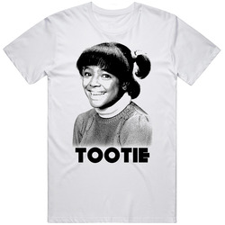 Facts Of Life Tootie Retro Graphic Unisex Cotton White Classic T Shirt