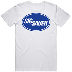 Sig Sauer Logo Retro Graphic Unisex Cotton White Classic T Shirt