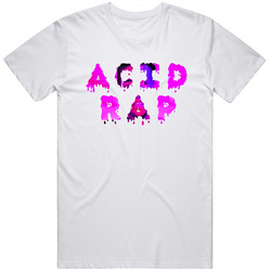 Acid Rap Chance The Rapper Music Retro Graphic Unisex Cotton White Classic T Shirt