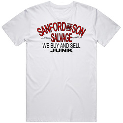 Sanford And Son Salvage Retro Graphic Unisex Cotton White Classic T Shirt