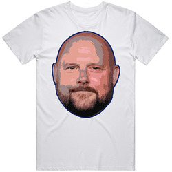 Brian Daboll Big Head White Retro Graphic Unisex Cotton White Classic T Shirt