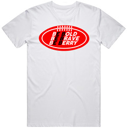 Be Berry Retro Graphic Unisex Cotton White Classic T Shirt