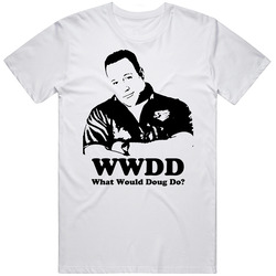 What Would Doug The King Of Queens Do Retro Graphic Unisex Cotton White Classic T Shirt