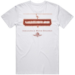 Indianpolis Ims Retro Graphic Unisex Cotton White Classic T Shirt