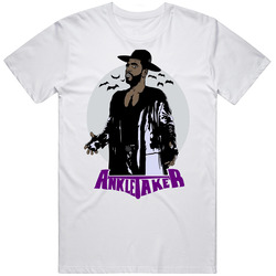 Kyrie Irving Cleveland Cavs Ankle Taker Basketball Nba Retro Graphic Unisex Cotton White Classic T Shirt