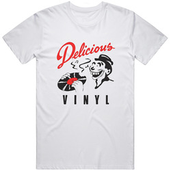 Delicious Vinyl Kristen Stewart White Retro Graphic Unisex Cotton White Classic T Shirt
