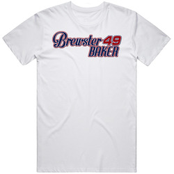 Brewster Baker Six 6 Pack Movie Kenny Rogers Retro Graphic Unisex Cotton White Classic T Shirt