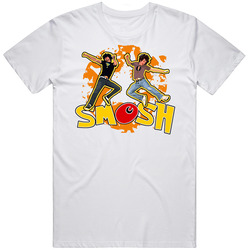 Smosh Comedy Duo Classic Retro Graphic Unisex Cotton White Classic T Shirt