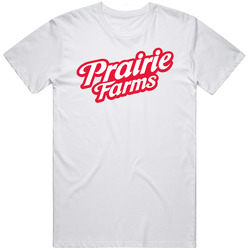 Prairie Farms Dairy Milk Dairy Producer Retro Graphic Unisex Cotton White Classic T Shirt