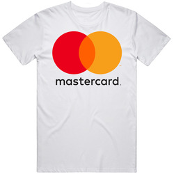 Mastercard Logo Retro Graphic Unisex Cotton White Classic T Shirt