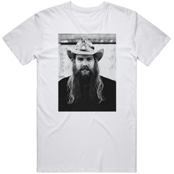 Chris Stapleton Fan Retro Graphic Unisex Cotton White Classic T Shirt