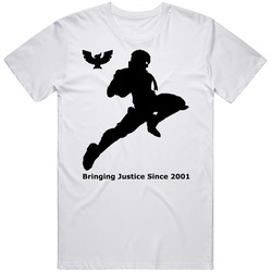 Cf Knee Of Justice Retro Graphic Unisex Cotton White Classic T Shirt
