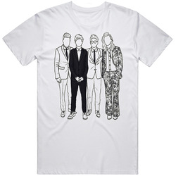 1d Retro Graphic Unisex Cotton White Classic T Shirt