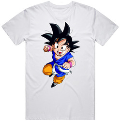 Dragon ball z t-shirt goku kid tee Retro Graphic Unisex Cotton White Classic T Shirt