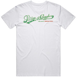 Schlittz & Giggles Louisiana Restaurant Logo Foodie Food Fan Worn Look Retro Graphic Unisex Cotton White Classic T Shirt