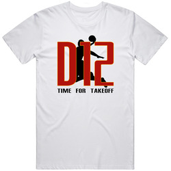 D12 Time For Takeoff Retro Graphic Unisex Cotton White Classic T Shirt