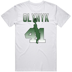 Olynyk 41 Retro Graphic Unisex Cotton White Classic T Shirt