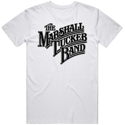 Tee The Marshall Tucker Band American Southern Country Rock T-Shirt Size S - 6XL Retro Graphic Unisex Cotton White Classic T Shirt