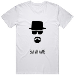 Heisenberg - Breaking Bad Retro Graphic Unisex Cotton White Classic T Shirt