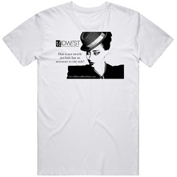 Midwest Black Hair Magazine Retro Graphic Unisex Cotton White Classic T Shirt