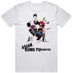 Asian Kung Fu Generation Music Retro Graphic Unisex Cotton White Classic T Shirt