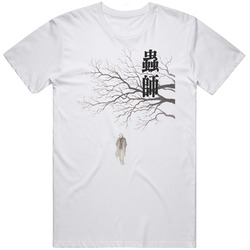 Mushishi Anime Manga Super Natural Retro Graphic Unisex Cotton White Classic T Shirt