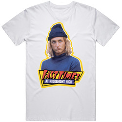 Fast Times At Ridgemont High Sean Penn Retro Graphic Unisex Cotton White Classic T Shirt