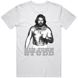 Big John Studd Wrestling Legend DARYL Retro Graphic Unisex Cotton White Classic T Shirt