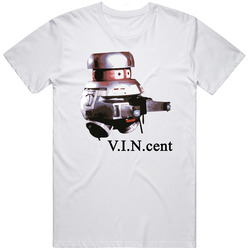 Vincent The Black Hole Retro Retro Graphic Unisex Cotton White Classic T Shirt