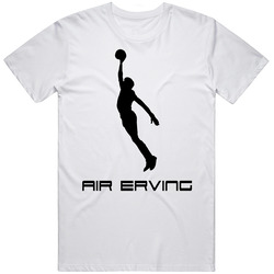 Julius Erving Dr J Air Irving Retro Graphic Unisex Cotton White Classic T Shirt