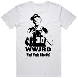 What Would J Roc Do Retro Graphic Unisex Cotton White Classic T Shirt