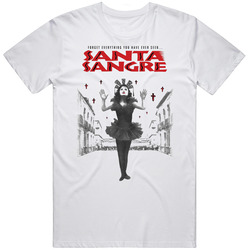 Santa Sangre Horror Movie Retro Graphic Unisex Cotton White Classic T Shirt