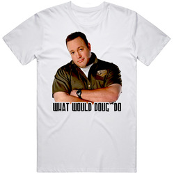 Wwdd What Would Doug Do Funny Retro Graphic Unisex Cotton White Classic T Shirt