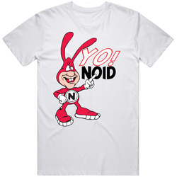 The Noid 80s Dominos Mascot Funny Retro Graphic Unisex Cotton White Classic T Shirt