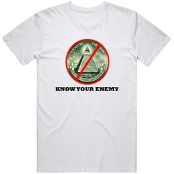 Anti Nwo Know Your Enemy T Shirt