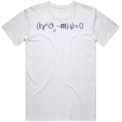 Dirac Equation Science Physics T Shirt