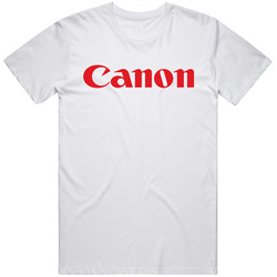 Canon White Men's T Shirt Canon White Men's T Shirt